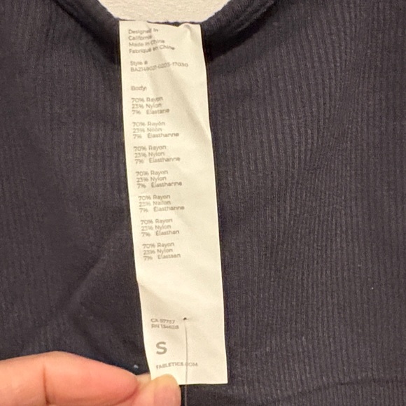 Fabletics Ribbed Cloud Ribbed Bra - Picture 3 of 4